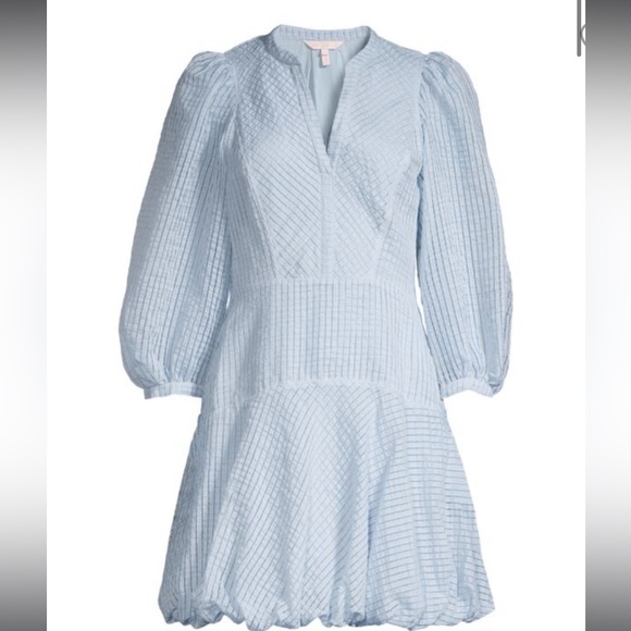 Rebecca Taylor Dresses & Skirts - Rebecca Taylor puff sleeve bubble hem dress